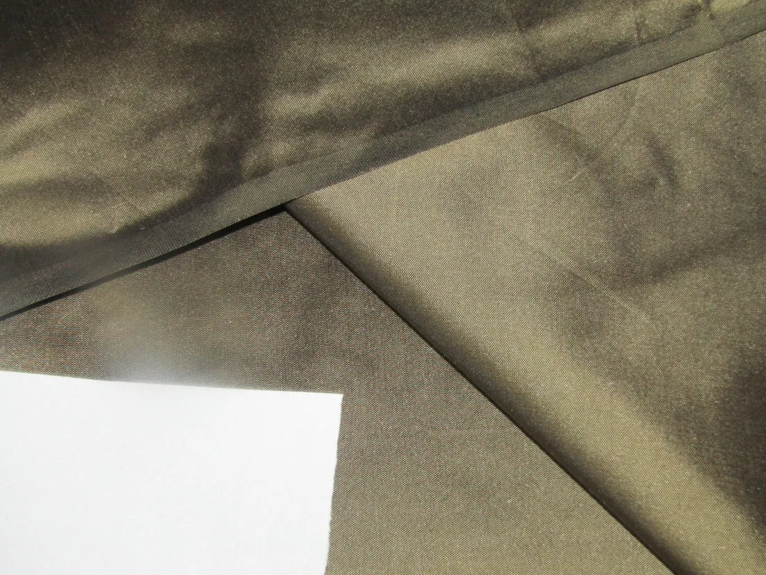 100% Pure SILK TAFFETA FABRIC GOLDEN YELLOW X BLACK COLOR 54" wide TAF26[1]