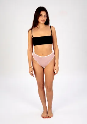 Blush High Waisted Thong Period Pant - Light Flow Absorbency