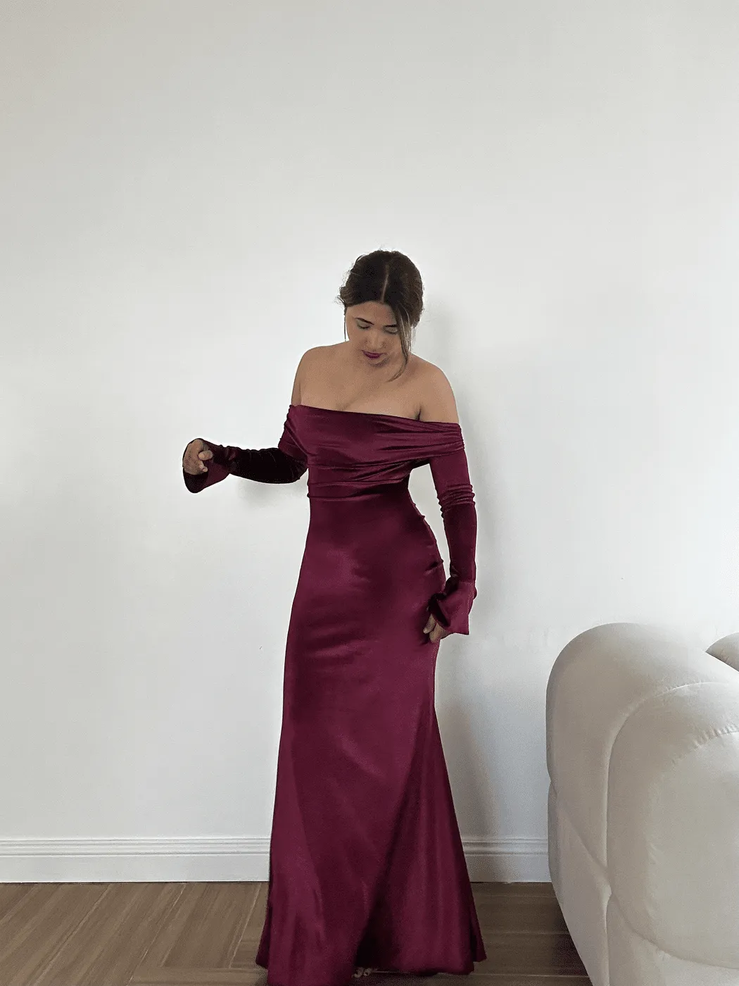 Catherine Off- Shoulder Dress