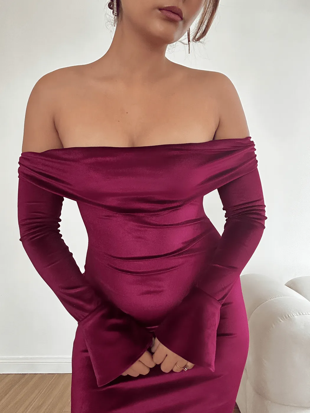 Catherine Off- Shoulder Dress