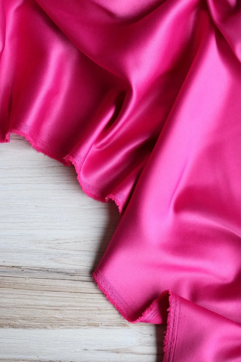 Fuchsia Milan Satin