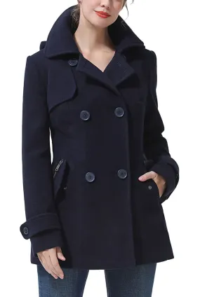 Kimi   Kai Women's "Anne" Wool Pea Coat