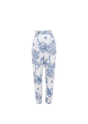 LEO LIN - Indra Embroidered Straight leg pants