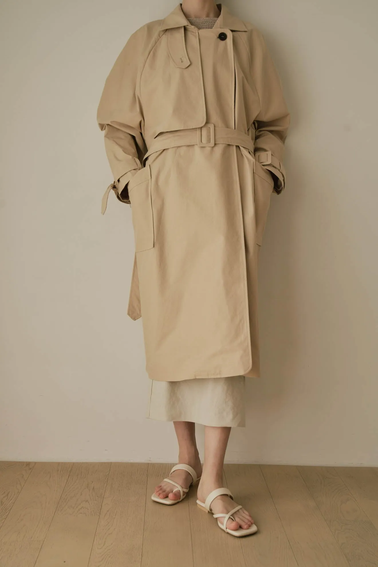 Lotte Trench Light Beige