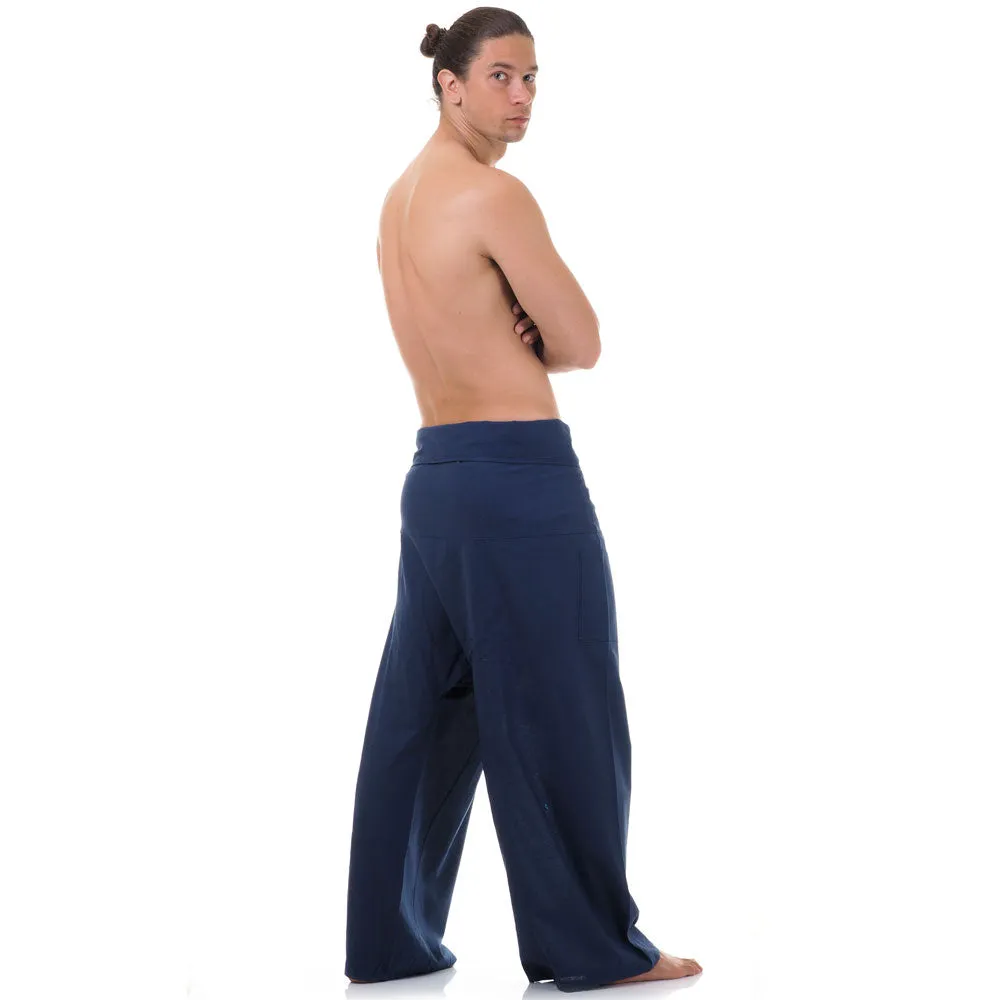 Men's Thai Fisherman Pants Moonlight Blue