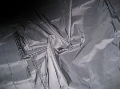 midnight grey silk taffeta 54&quot; wide