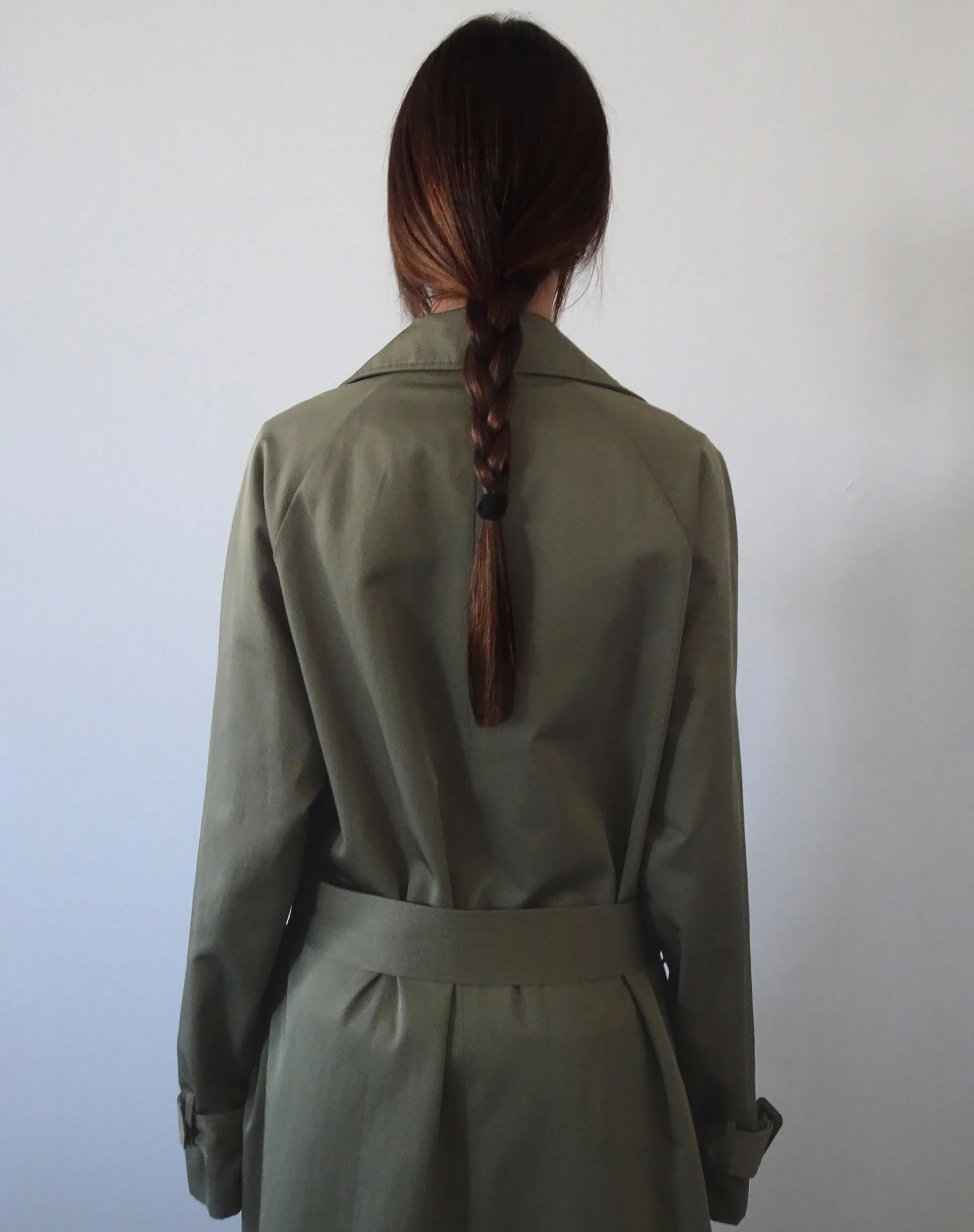 Orcati Trench Coat in Khaki