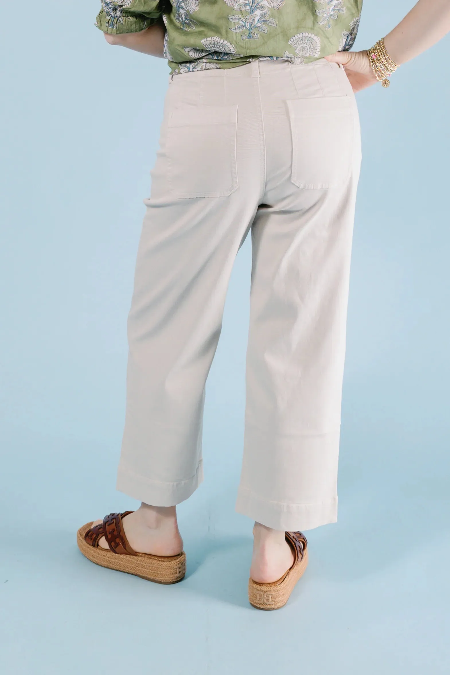 Patch Pocket Woven Pant