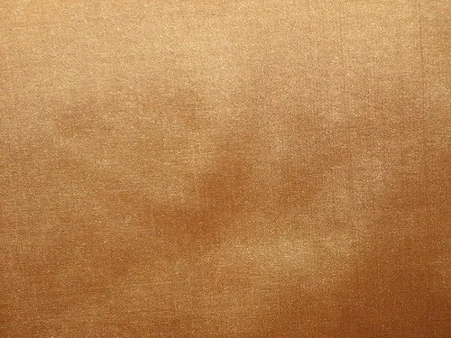 Pure SILK TAFFETA FABRIC Golden Copper color 44" wide TAF90[3]