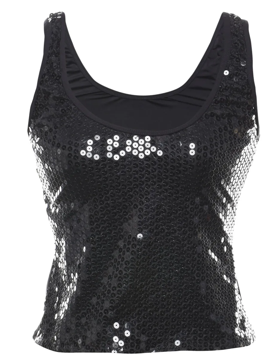 Sequined Party Top - XS