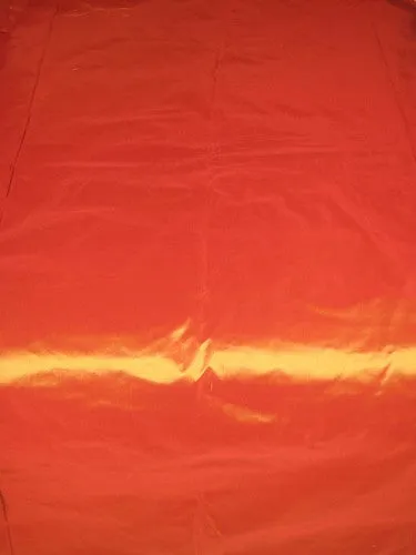 SILK TAFFETA FABRIC Orange with gold shot color 54" wide TAF52[1]