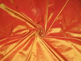 SILK TAFFETA FABRIC Orange with gold shot color 54" wide TAF52[1]