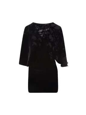 Wek Dévoré Velvet Minidress